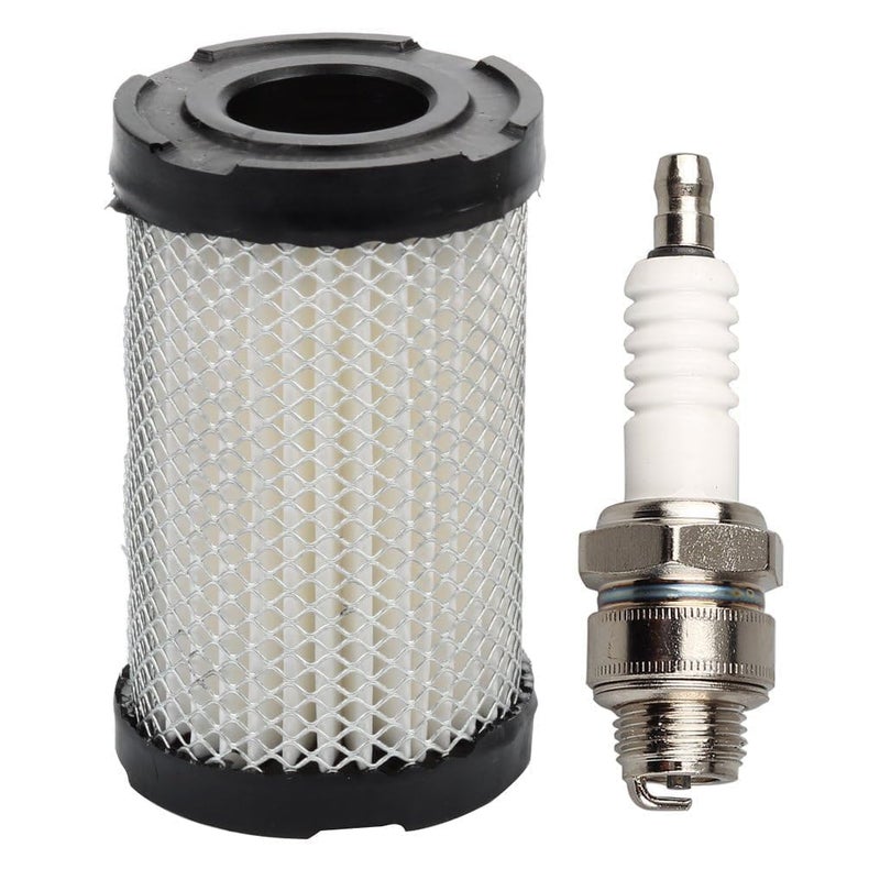Panari Air Filter with Spark Plug for Tecumseh 35066 Sears 10096 63087A ECV100 LEV90 LEV100 LEV115 OVRM60 TC300, ECV, LEV115, ECV120, H30, 35 & TVS - Image 1